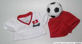 Original Steiff Zubehör Fußball Kleidung + Ball  