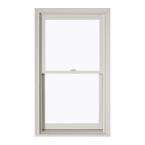 Double Hung Wood Window, 32 in. x 38 in., White Primed, with LowE 