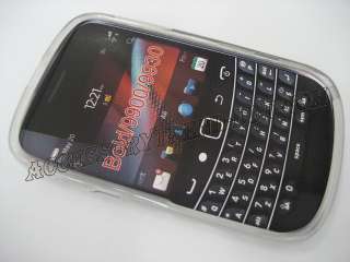 New Clear TPU SKIN CASE FOR BlackBerry Bold 9900 / 9930  