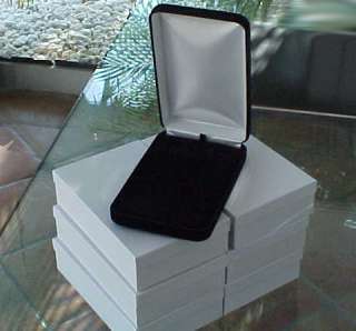 Deluxe X Long BLACK VELVET Necklace Presentation Jewelry GIFT BOXES 