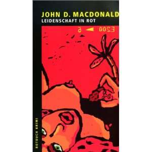   in Rot  John D. MacDonald, John D. McDonald Bücher