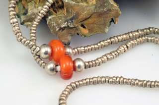 Huge LONG Ethiopian ethiopia metal Pedant bead Necklaces african trade 