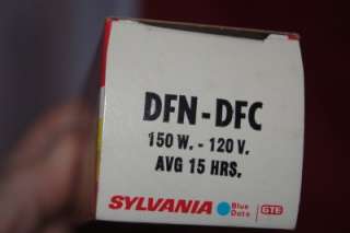 Vintage Sylvania Projector Lamp DFN DFC W/ Box  
