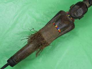 African Africa Antique Old 19 Century Ceremonial Spear  