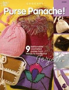 Purse Panache Tote Bag, Annies crochet patterns  
