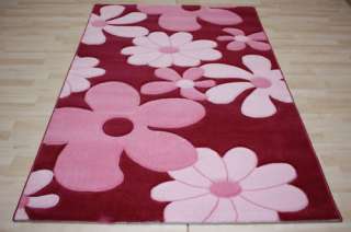 Kinderteppich Teppich rosa, 14 Modelle   120x170cm  