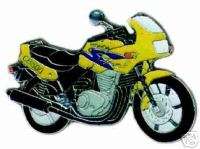 Pin Anstecker Honda CB 500 S Bj. 98 gelb Motorrad 0682  