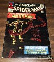 AMAZING SPIDER MAN #28 VG/F 1965 Comics 1st Molten Man  