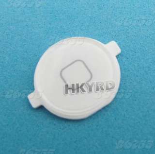 Home Button Key Keypad for Iphone 3G 3GS 1/2 clr white  