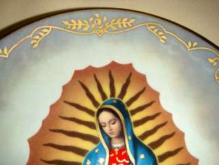 Hector Garrido Visions OUR LADY OF GUADALUPE Plate  