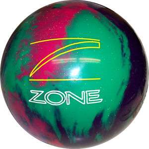 16 lb # Target Zone Purple Green Magenta Bowling Ball  