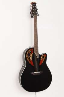 Ovation Standard Elite 2778 AX Acoustic Electric Guitar Black 