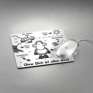 Sheepworld Mousepad  Küche & Haushalt