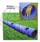AGILITY TUNNEL PET 500x60cm Kinder Hunde Spieltunnel Ha