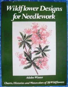 Wildflower Designs Needlework embroidery needlepoint 0848704983  