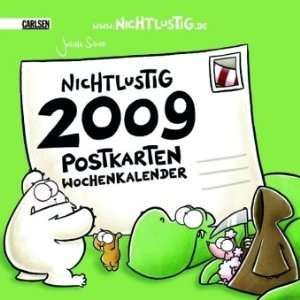 Nichtlustig Nichtlustig Postkartenkalender 2009  Joscha 