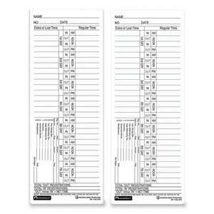  Acroprint Weekly Time Card ACP091142470: Office Products