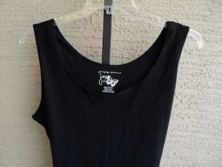 NEW WOMENS JUST MY SIZE WIDE STRAP JERSEY KNIT TANK TOP BLACK 3X 