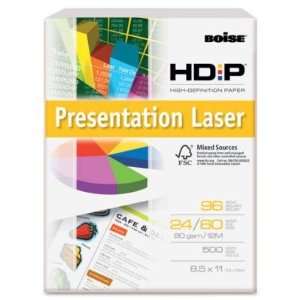  Boise HDP Presentation Laser Paper, 96 Brightness, 24lb 