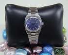 70S OMEGA SEAMASTER BLUE DIAL DATE CAL:684 LADIES