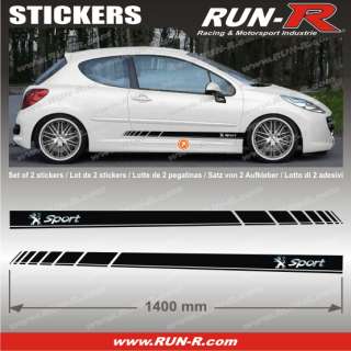   Sticker Peugeot Sport   107 206 207 306 307 308   PE32H