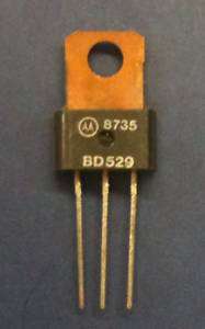 Motorola BD529 NPN Audio Amplifier Transistor  
