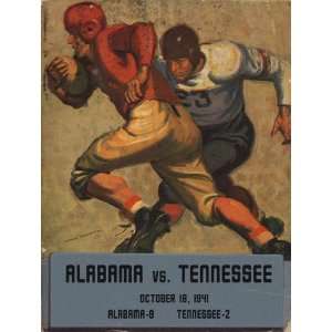  Alabama Crimson Tide   vs. Tennessee   30x40 Plank Wood 