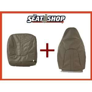   98 99 00 01 02 Ford Expedition Grey Leather Seat Cover bottom & top LH
