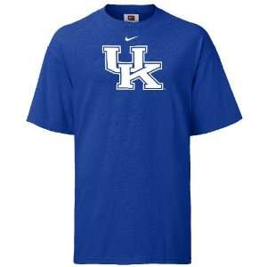  Kentucky Wildcats Royal Logo Short Sleeve T Shirt By Nike 