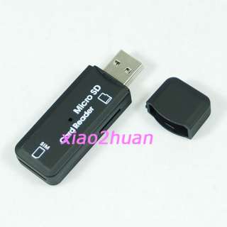 USB 2.0 Memory Card Writer Reader SIM Micro SD T Flash  