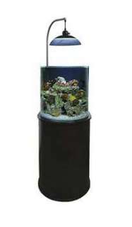 Cardiff Reef Aquarium Fish Tank With Stand Hanging Light Integrated 