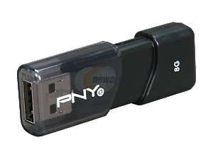    PNY Attache 8GB USB 2.0 Flash Drive Model P FD8GBATT 03 