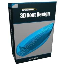 3D Boat Ship Hull Yacht Build Building Designing Software Program CD 