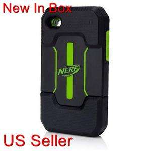 PDP Mobile Nerf Armor Foam Case for iPod Touch 4G BLACK/GREEN (IP 1337 