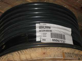   500 MCM XHHW Aluminum Building Wire Cable THHN THWN 600 Volts  