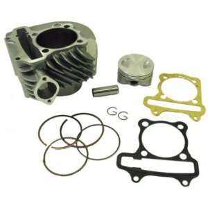   Power Sports Hoca GY6 63mm Big Bore Cylinder Kit: Sports & Outdoors