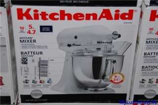 NEW IN BOX Kitchenaid Artisan Stand Mixer   Buttercup  