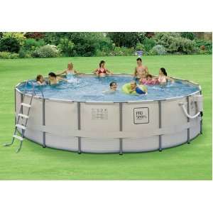   48in Metal Frame Above Ground Swimming Pool Package
