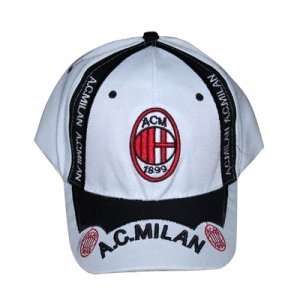 AC Milan Soccer Cap / Hat White