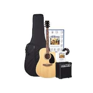   Acoustic Guitar Debut Series Kit with DVD with Sound Amplifier