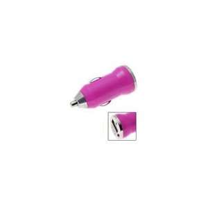   Mini USB Car Charger Adapter(Magenta) for Sony digital books reader