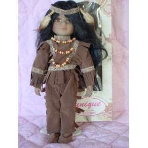  Native American Junea Porcelain Doll Toys & Games