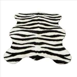  Animal Zebra Bold Stripe Novelty Rug Size Pelt 47 x 67 