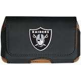   Oakland Raiders horizontal inlaid leather team logo cell phone case