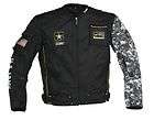 power trip army alpha jacket black camo l large riders