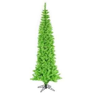   K883076 90 Artificial Pencil Christmas Tree in Lime