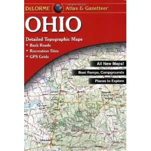  Ohio Atlas & Gazetteer [Paperback] Delorme Books