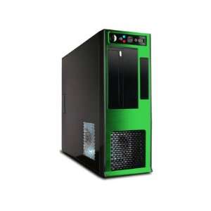   500 Green Metal Micro ATX Tower / Computer Case with 500w Power Supply