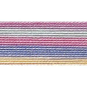  Aunt Lydias Crochet Cotton Pastels Variegated 154 465; 3 