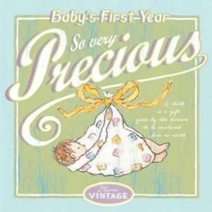    Flavia Vintage Babys First Year Undated Wall Calendar Baby